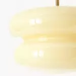 Josie Cream Bauhaus Opal Glass Pendant Light Josie Cream Bauhaus Opal Glass Pendant Light