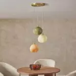 Josie Cream Bauhaus Opal Glass Pendant Light Josie Cream Bauhaus Opal Glass Pendant Light