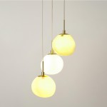 Baya Natural Three-Color Opal Glass Cluster Pendant Light Baya Natural Three-Color Opal Glass Cluster Pendant Light