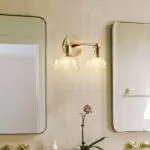 Keen Farmhouse Cooper Recycled Glass Dome Sconce