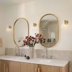 Keen Farmhouse Cooper Recycled Glass Dome Sconce