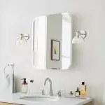 Keen Farmhouse Cooper Recycled Glass Dome Sconce