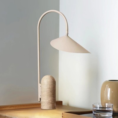 Zoya Marble Base Alocasia Leaf Table Lamp Zoya Marble Base Alocasia Leaf Table Lamp