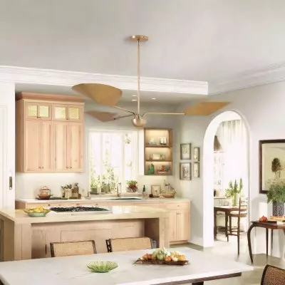 Ithrax Light Bronze Metal Lotus Leaves Chandelier