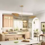 Ithrax Light Bronze Metal Lotus Leaves Chandelier