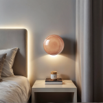 Josie Cream Bauhaus Opal Glass Wall Light Josie Cream Bauhaus Opal Glass Wall Light