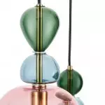 Pearson Nordic Candy Colored Glass Cluster Pendant Light