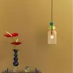 Pearson Nordic Candy Colored Glass Cluster Pendant Light