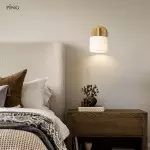 Aura Modern Porcelain Sconce