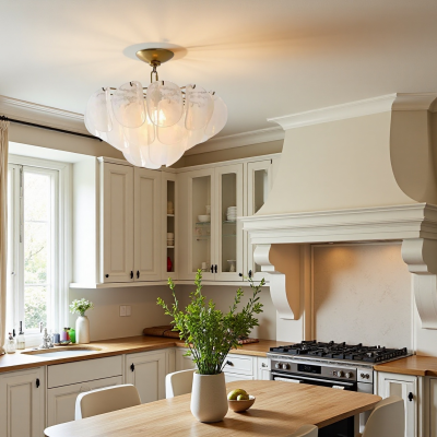 Pelagia Modern Textured Glass Flush Mount Ceiling Light Pelagia Modern Textured Glass Flush Mount Ceiling Light