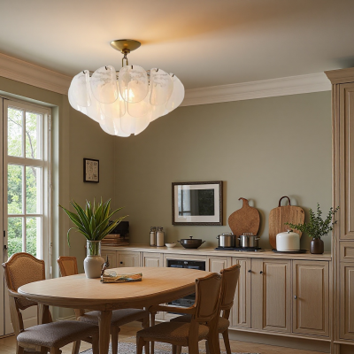 Pelagia Modern Textured Glass Flush Mount Ceiling Light Pelagia Modern Textured Glass Flush Mount Ceiling Light