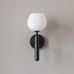 Reedway Farmhouse Alabaster Flower Wall Sconce Reedway Farmhouse Alabaster Flower Wall Sconce
