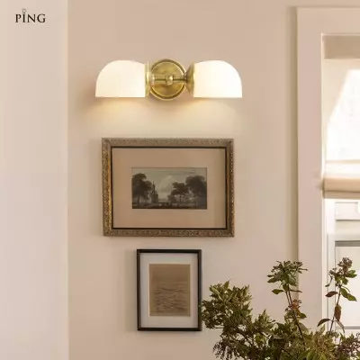 Valor Rustic Metal Double White Glass Wall Sconce Valor Rustic Metal Double White Glass Wall Sconce