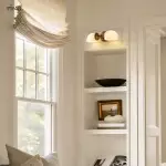 Valor Rustic Metal Double White Glass Wall Sconce
