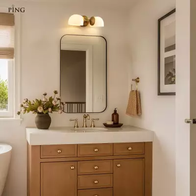 Valor Rustic Metal Double White Glass Wall Sconce