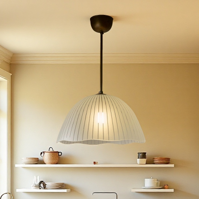 John Retro Etched Stripes Glass Pendant Light John Retro Etched Stripes Glass Pendant Light