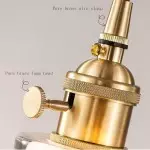 Roslyn Retro Stained Ribbed Glass Pendant Light