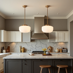 Kronle Schoolhouse Milky White Glass Pendant Light