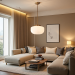 Kronle Schoolhouse Milky White Glass Pendant Light