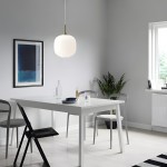 Louis Cream Stained Glass Globe Pendant Light