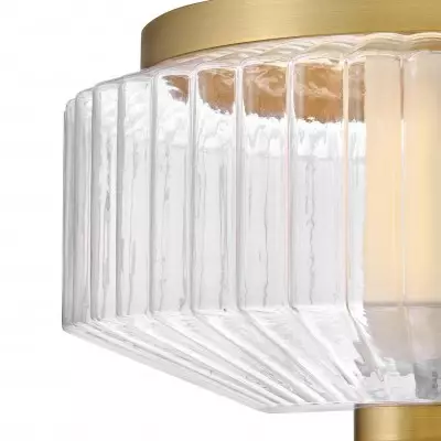Ellsworth Farmhouse Ribbed Glass Semi Flush Mount Ceiling Light Ellsworth Farmhouse Ribbed Glass Semi Flush Mount Ceiling Light