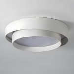 Melady Nordic Irregular Double-Layer Circular Ceiling Light