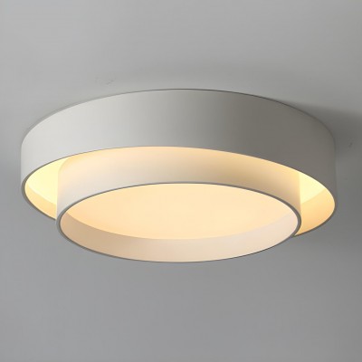 Melady Nordic Irregular Double-Layer Circular Ceiling Light Melady Nordic Irregular Double-Layer Circular Ceiling Light