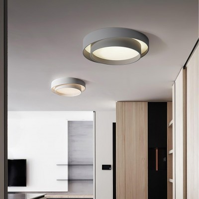 Melady Nordic Irregular Double-Layer Circular Ceiling Light Melady Nordic Irregular Double-Layer Circular Ceiling Light