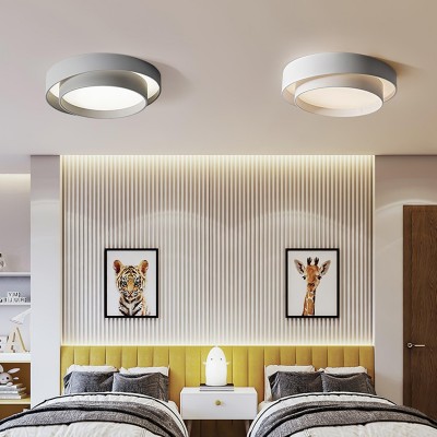 Melady Nordic Irregular Double-Layer Circular Ceiling Light Melady Nordic Irregular Double-Layer Circular Ceiling Light