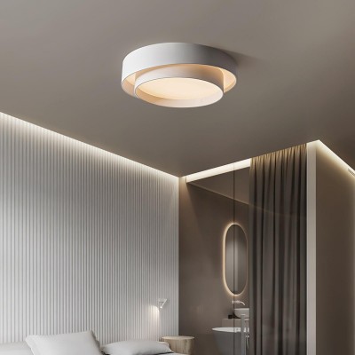 Melady Nordic Irregular Double-Layer Circular Ceiling Light Melady Nordic Irregular Double-Layer Circular Ceiling Light