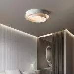 Melady Nordic Irregular Double-Layer Circular Ceiling Light