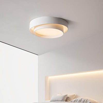 Melady Nordic Irregular Double-Layer Circular Ceiling Light Melady Nordic Irregular Double-Layer Circular Ceiling Light