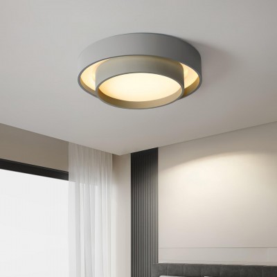 Melady Nordic Irregular Double-Layer Circular Ceiling Light Melady Nordic Irregular Double-Layer Circular Ceiling Light