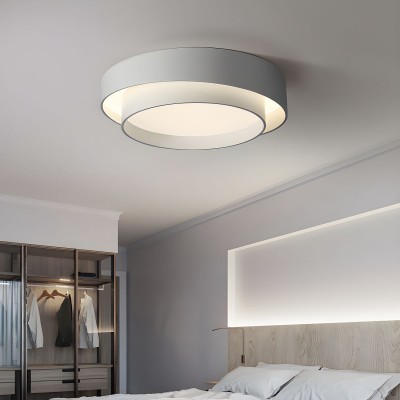 Melady Nordic Irregular Double-Layer Circular Ceiling Light Melady Nordic Irregular Double-Layer Circular Ceiling Light