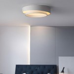Melady Nordic Irregular Double-Layer Circular Ceiling Light