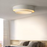 Melady Nordic Irregular Double-Layer Circular Ceiling Light