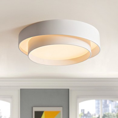 Melady Nordic Irregular Double-Layer Circular Ceiling Light