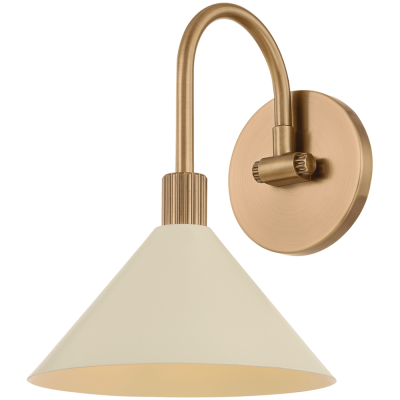 Chavis Rustic Metal Sand Cone Wall Light Chavis Rustic Metal Sand Cone Wall Light