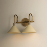 Chavis Rustic Metal Sand Cone Wall Light