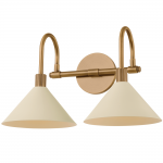 Chavis Rustic Metal Sand Cone Wall Light