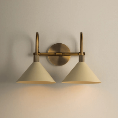 Chavis Rustic Metal Sand Cone Wall Light Chavis Rustic Metal Sand Cone Wall Light