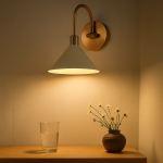 Chavis Rustic Metal Sand Cone Wall Light