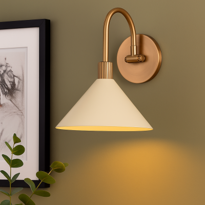 Chavis Rustic Metal Sand Cone Wall Light Chavis Rustic Metal Sand Cone Wall Light