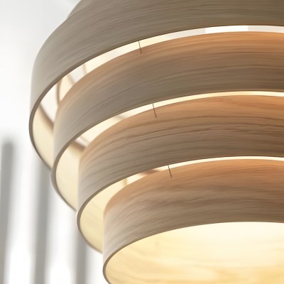 Emmeline Nordic Wood Multi Layer Pendant Light Emmeline Nordic Wood Multi Layer Pendant Light