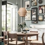 Emmeline Nordic Wood Multi Layer Pendant Light