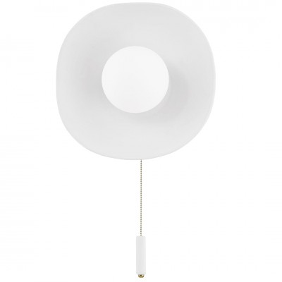 Rosman Minimalist Bowl Matte White Glass Flush Mount Sconce Rosman Minimalist Bowl Matte White Glass Flush Mount Sconce