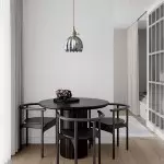 Ivana Retro Copper and Glass Tulip Pendant Light