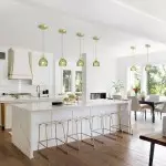 Ivana Retro Copper and Glass Tulip Pendant Light