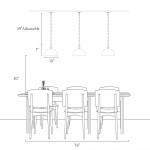 Meadow Farmhouse Brushed Gold Metal Dome Pendant Light