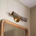 Daxi Nordic Cylindrical Slate Grey Cork Up Down Wall Sconce